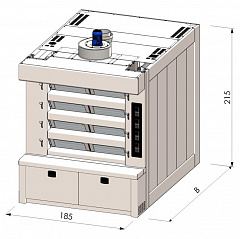 Подовая печь F-DECK E 4D.12.25