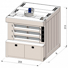 Подовая печь F-DECK E 3D.14.25