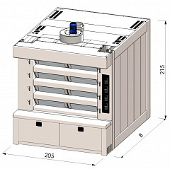 Подовая печь F-DECK E 4D.14.25