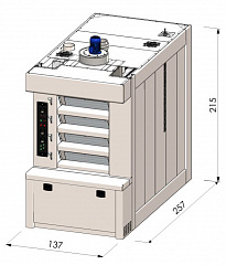 Подовая печь F-DECK G 1-4D/4.5